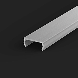 Osłonka C13 na klik 200cm do profilu LED | Matowy opal