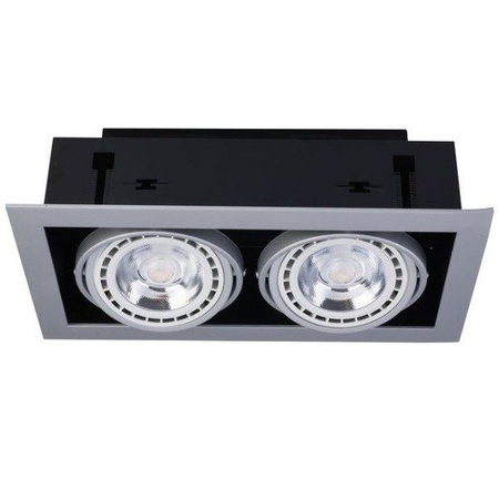 Lampa wpuszczana DOWNLIGHT SILVER ES111 9572