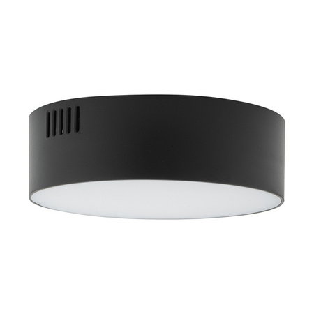 Plafon LID ROUND LED 11cm 15W barwa neutralna 4000K | czarna