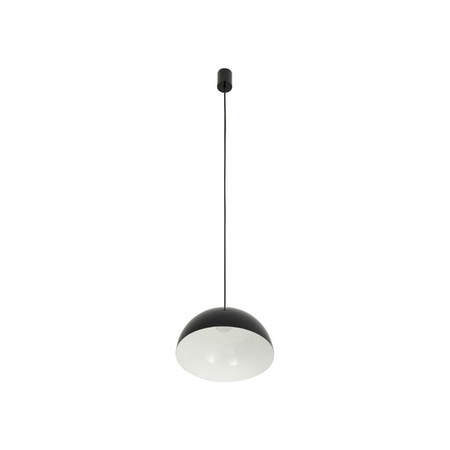 Lampa wisząca HEMISPHERE SUPER S BLACK-WHITE śr. 33cm GX53 | czarny/biały