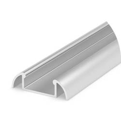 Profil LED P2-1 100cm szer. 13 | do osłonek C1/C4 | srebrny