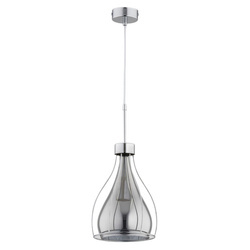 Lampa wisząca ALFA LOTAR CHROM 1xE27 20cm | 60851