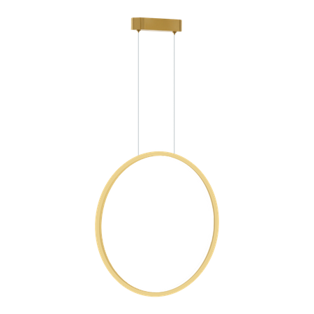 Lampa wisząca SATURNO, złota, 28W LED, barwa neutralna 4000K, ML8855