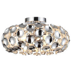 Lampa sufitowa FERRARA, chrom, 3x60W E14