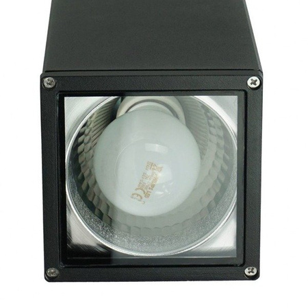 Lampa sufitowa przed wejście do domu IP54 E27 ADELA 8003 BL | czarny