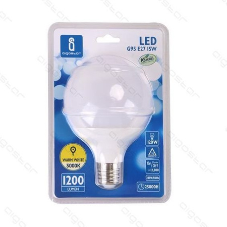 Żarówka globe LED E27 15W neutralna 4000K kula G95