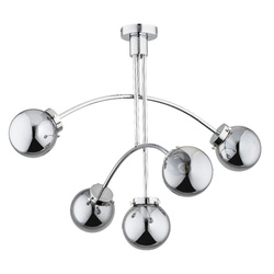 Lampa wisząca LUSCO CHROM w stylu nowoczesnym