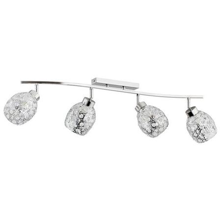 Lampa sufitowa nowoczesna spot MICHELLE chrom szer. 78cm