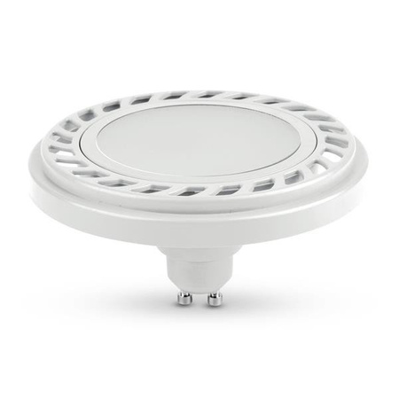 LED ES111 / GU10 9W zimna 6500K kąt 120st WH