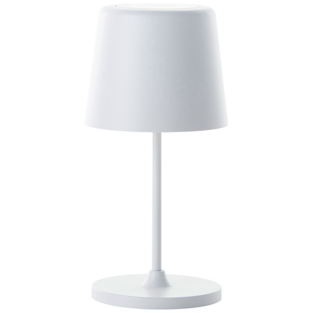 Lampa stołowa IP44 regulowana wysokość Xaana LED DIM | biały