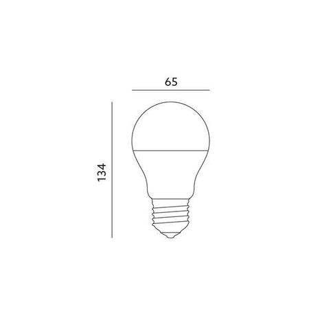 Żarówka LED E27 15W neutralna 4000K