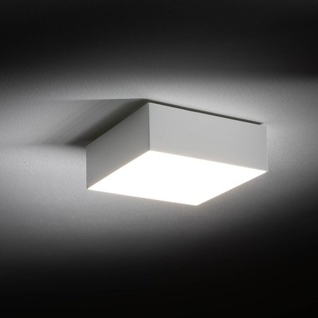 Plafon LID SQUARE LED 11cm 15W barwa neutralna 4000K | biały