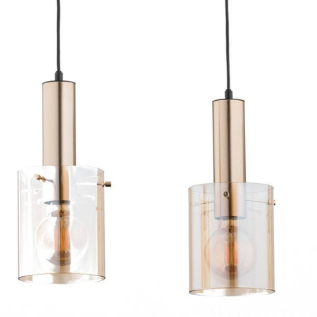 Lampa wisząca ALFA CELIA ZŁOTA 3xE27 18cm | 62165