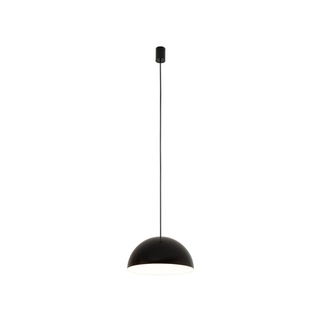 Lampa wisząca HEMISPHERE SUPER S BLACK-WHITE śr. 33cm GX53 | czarny/biały