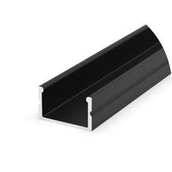 Profil LED P13-2 100cm szer. 20mm | do osłonek C15 | czarny