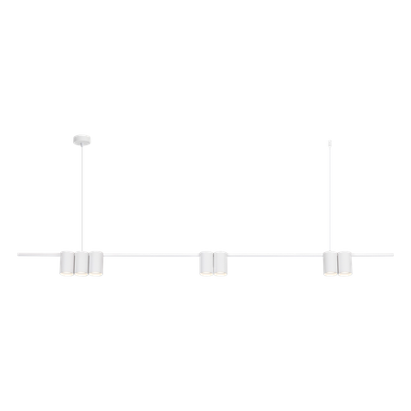 Lampa wisząca (listwa) GENESIS WHITE 7xGU10