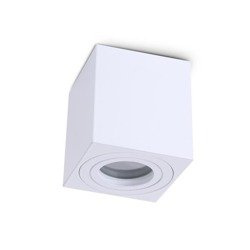Lampa sufitowa AQUARIUS SQUARE BIAŁA IP44