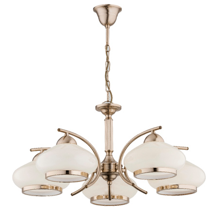 Żyrandol ALFA ETNA ZŁOTA 5xE27 59cm | 28295