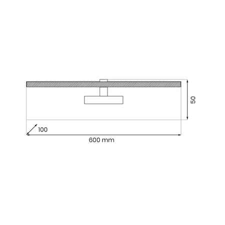 Kinkiet PRADO Satin Gold 11W LED 3000K