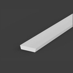 Osłonka C5 na silikon 200cm | profil LED P11 | biały