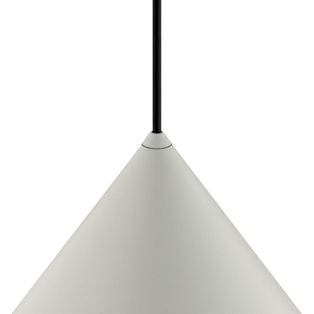 Lampa wisząca ZENITH M SILK GRAY śr. 35cm GU10 | szary 10878