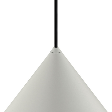 Lampa wisząca ZENITH M SILK GRAY śr. 50cm GU10 ES111 | szary 10872