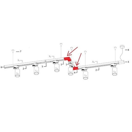 Łącznik kątowy 90 stopni PROFILE L-CONNECTOR 9456