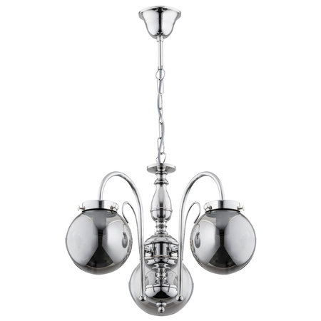 Żyrandol ALFA HERO CHROM 3xE14 51cm | 28283