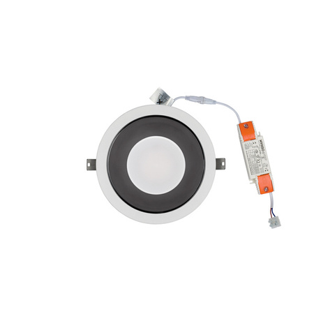 Downlight lampa sufitowa wpuszczana KEA 40W LED 3000K IP44 | biała