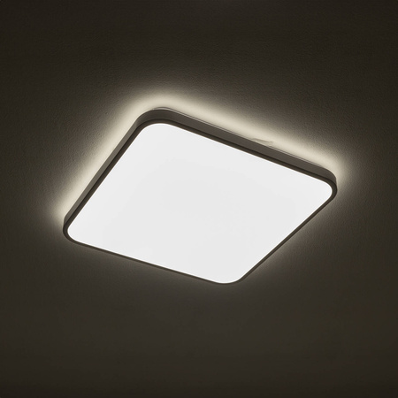 Plafon AGNES SQUARE LED PRO szer. 43,5cm 32W barwa ciepła | biały