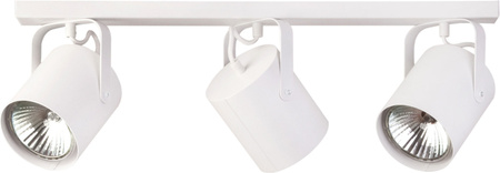 Nowoczesna lampa sufitowa FLESZ E27 3 PLAFON biały 31117