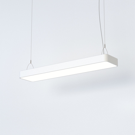 Lampa wisząca SOFT LED WHITE dł. 93,5cm 2xLED TUBE T8 | biały