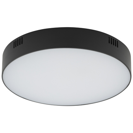 Plafon LID ROUND LED 21cm 35W barwa neutralna 4000K | czarny