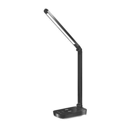 Lampa biurkowa LED LIGHT11 5W czarna z ładowarką indukcyjną