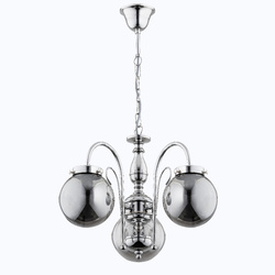 Żyrandol ALFA HERO CHROM 3xE14 51cm | 28283