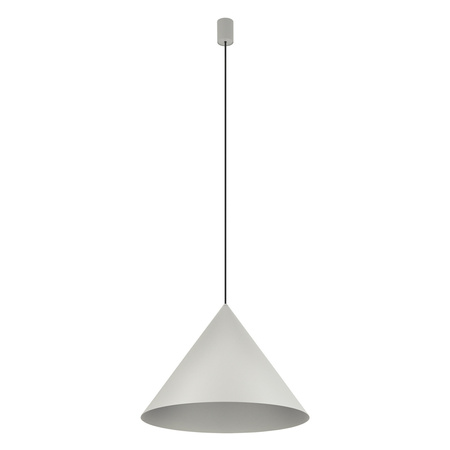 Lampa wisząca ZENITH M SILK GRAY śr. 50cm GU10 ES111 | szary 10872