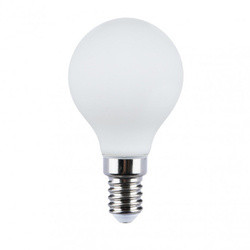 ,Żarówka E14 bez kołnierza 4.5W mleczna,, barwa 4000K 3S Dimm Milky,