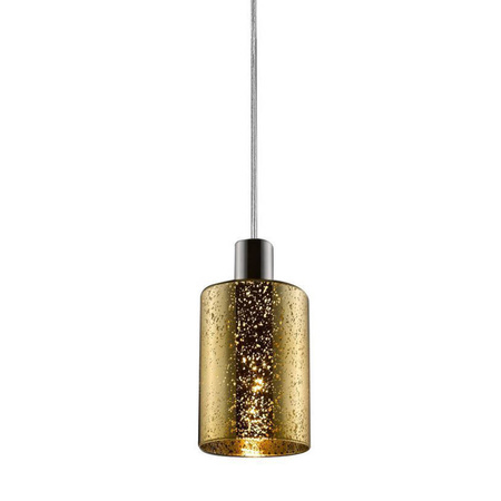 Lampa wisząca PIOLI złota śr. 12cm 003064-007275