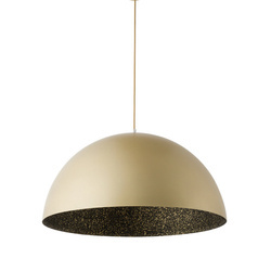 Lampa wisząca do salonu SFERA śr. 30cm E27 60W | złoty czarny