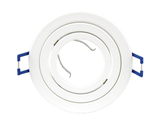 Oczko sufitowe oprawa okrągła ruchoma SLIM 92mm | biały