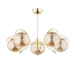 Lampa sufitowa ALFA EL-DORADO ZŁOTA 5xE14 64cm | 63166