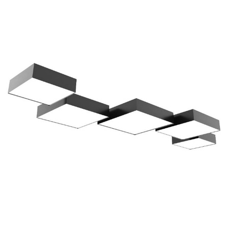 Plafon Sollux HORUS 45 Lampa sufitowa PVC, Stal, biały 3 x 15W LED, SL.0141