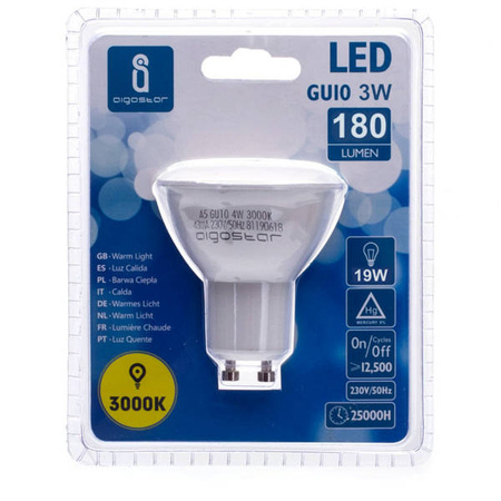 Żarówka LED GU10 3W BARWA ciepła