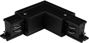 8010 ŁĄCZNIK KĄTOWY TRÓJOBWODOWY CZARNY