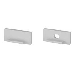 Komplet zaślepek profilu P11-1 do osłonki C5 | szare