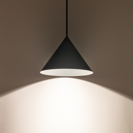 Lampa wisząca ZENITH S UMBRA GRAY śr. 20,5cm GU10 | ciemnoszary