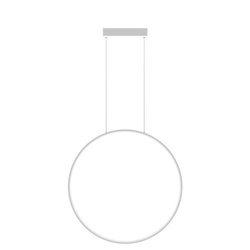 Mirror wisząca mała biała CCT