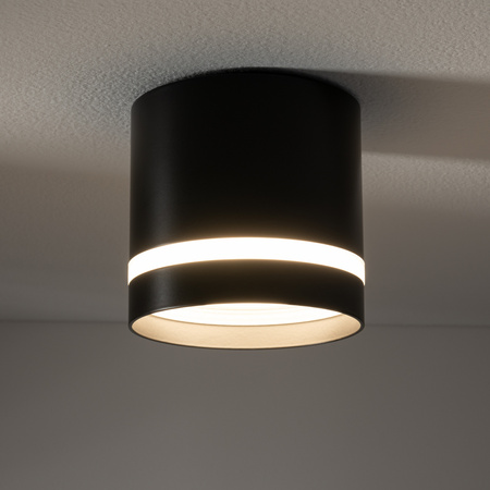 Lampa sufitowa CRES BL CG szer. 8,5cm GX53 | czarny 10480