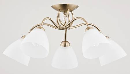 Lampa sufitowa ALFA AMARILLO PATYNOWA 5xE27 61cm | 23755
