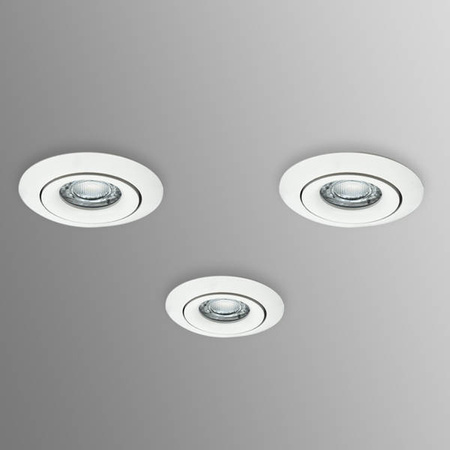 Oprawa wpuszczana oczko sufitowe CROSTI TERI RO biały śr. 8,2cm